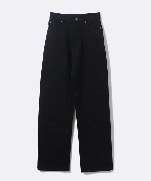 one way(ワンウェイ)の「【oneway Jeans】ツイルストレートパンツ(その他パンツ・レディース・ベージュ/ブラック/ライトブルー・S/M)」の2枚目の写真