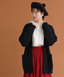 Malle | malle　HIGH TWIST WOOL ケーブルカーディガン(カーディガン/ボレロ)