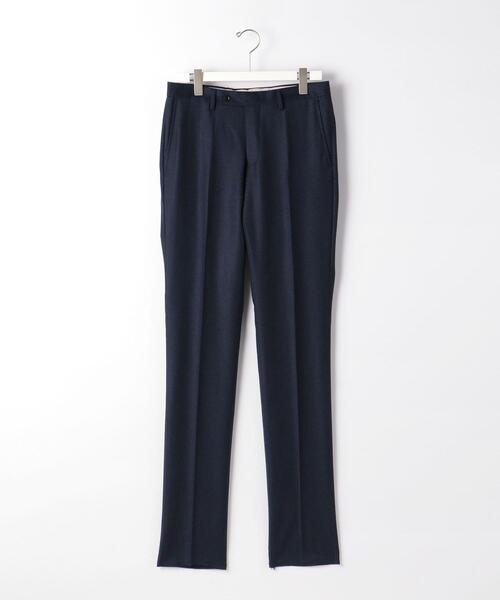 green label relaxing（グリーンレーベルリラクシング）の「＜CANONICO（カノニコ）＞フラノ無地 RG ノープリーツ スーツパンツ（スーツパンツ・メンズ・ロイヤルブルー/グレー・80ｃｍ/72cm/88ｃｍ/92cm/76ｃｍ/84ｃｍ）」の14枚目の写真