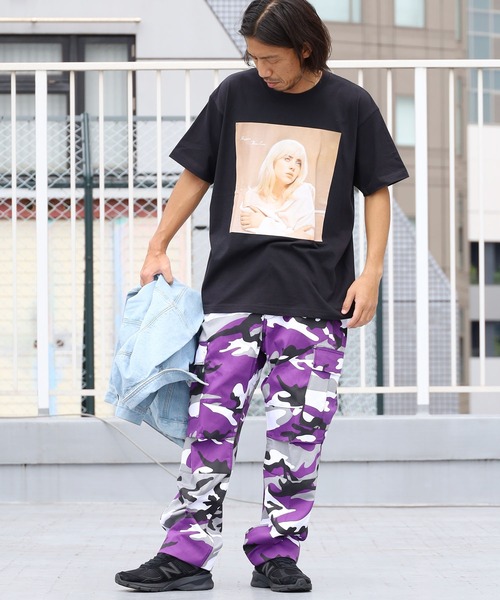 ROOPTOKYO(ループトウキョウ)の「BILLIE EILISH/ビリーアイリッシュ Happier Than Album Cover Tシャツ グラフィックT フォトプリント(Tシャツ/カットソー・メンズ・ブラック・L/XL/M)」の13枚目の写真