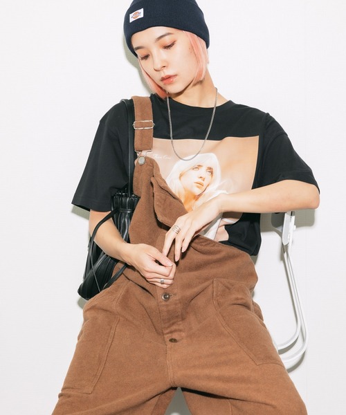 ROOPTOKYO(ループトウキョウ)の「BILLIE EILISH/ビリーアイリッシュ Happier Than Album Cover Tシャツ グラフィックT フォトプリント(Tシャツ/カットソー・メンズ・ブラック・L/XL/M)」の17枚目の写真