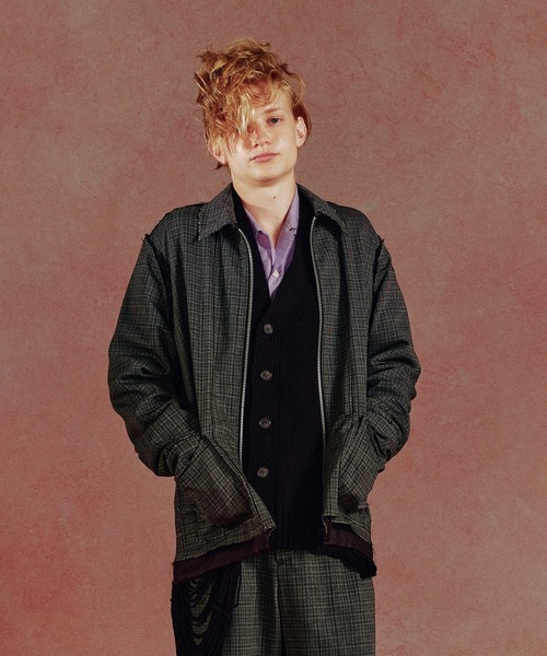 DISCOVERED ディスカバード / 50' WOVEN ZIP UP BLOUSON セットアップビッグシルエットジップアップブルゾン / DC-SS22-BL-02