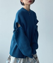 PAGEBOY | スリーブレイヤードニット(ニット/セーター)
