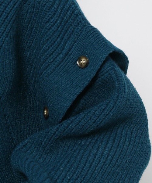 PAGEBOY（ページボーイ）の「スリーブレイヤードニット（ニット/セーター・レディース・オフホワイト/ピンク系その他/ブラック/グリーン系その他・FREE）」の8枚目の写真