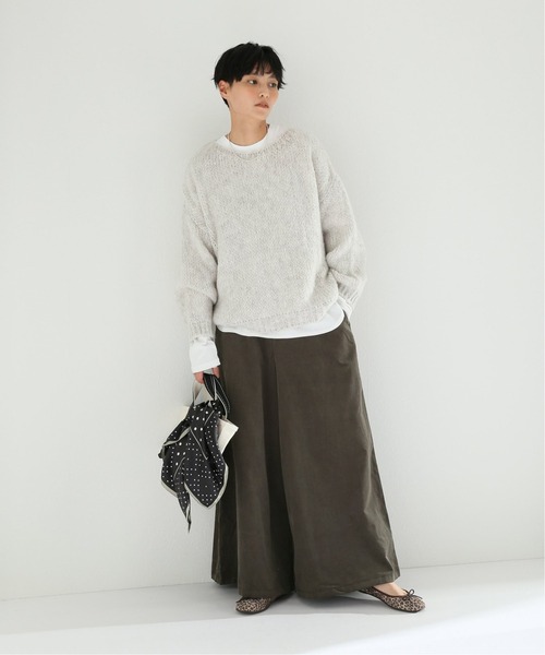 JOURNAL STANDARD relume（ジャーナルスタンダード　レリューム）の「細コールギャザーパンツ◆（その他パンツ・レディース・チャコールグレー/ベージュ/オレンジ/ライトグレー・36/38）」の5枚目の写真