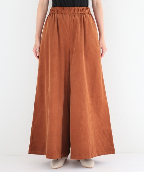 JOURNAL STANDARD relume（ジャーナルスタンダード　レリューム）の「細コールギャザーパンツ◆（その他パンツ・レディース・チャコールグレー/ベージュ/オレンジ/ライトグレー・36/38）」の13枚目の写真