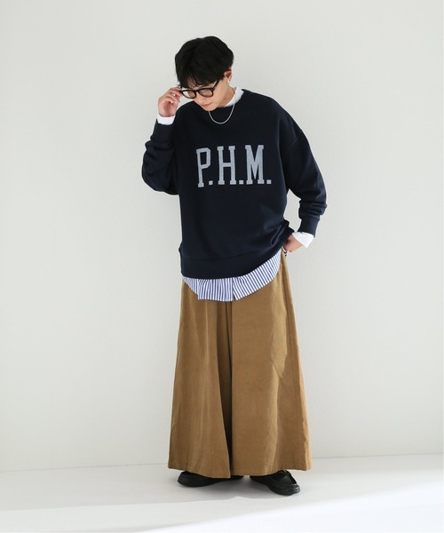 JOURNAL STANDARD relume（ジャーナルスタンダード　レリューム）の「細コールギャザーパンツ◆（その他パンツ・レディース・チャコールグレー/ベージュ/オレンジ/ライトグレー・36/38）」の10枚目の写真