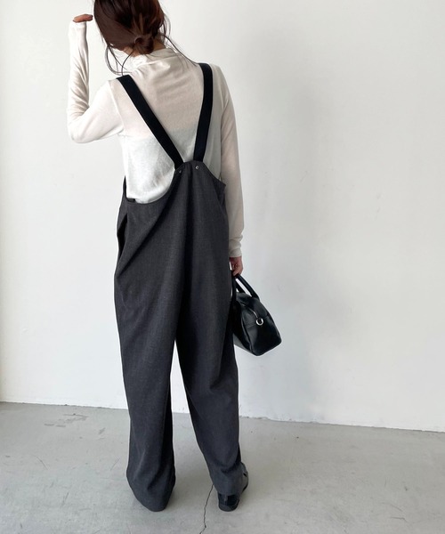 CANAL JEAN（キャナルジーン）の「El mar(エルマール) ウォームインナーハイネック（Tシャツ/カットソー・レディース・ブラック/ブラウン/アイボリー/ミント・ONE SIZE）」の7枚目の写真