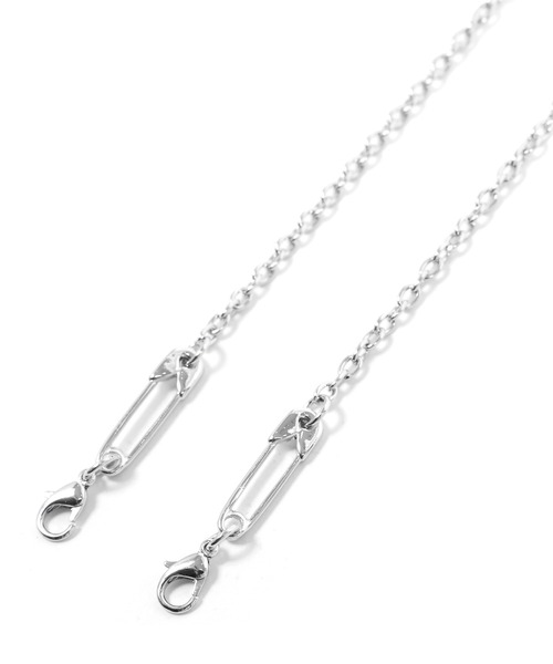 Figments（フィグメンツ）の「ピンマスクチェーン（マスク・レディース・シルバー・FREE）」の4枚目の写真