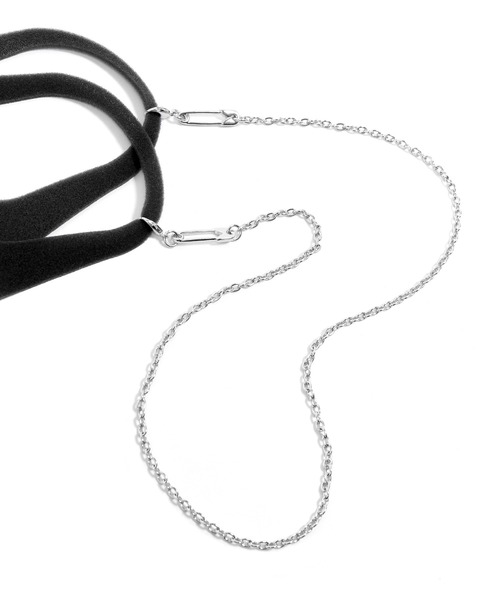 Figments（フィグメンツ）の「ピンマスクチェーン（マスク・レディース・シルバー・FREE）」の3枚目の写真