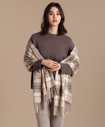 INED | ドロップショルダークルーニット(ニット/セーター)