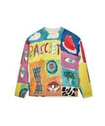 RASSVET / PACCBET | ACRYLIC PATTERN SWEATER KNIT(スウェット)
