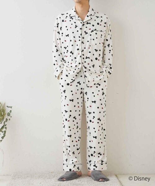TERRITOIRE（テリトワール）の「【101匹わんちゃん】MENS マシュマロパジャマ　上下セット（ルームウェア/パジャマ・メンズ・その他・MEDIUM/LARGE）」の5枚目の写真