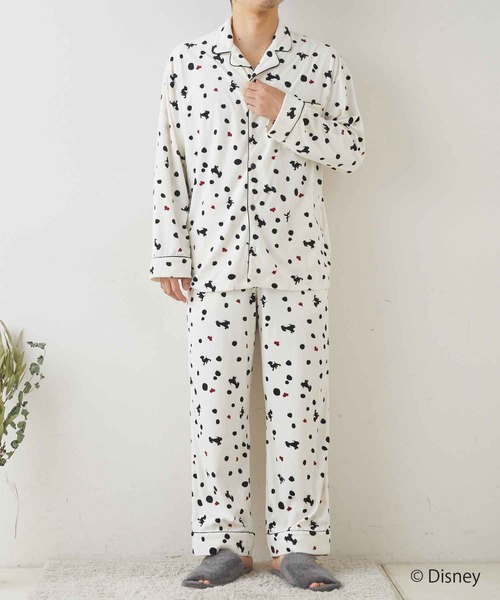 TERRITOIRE（テリトワール）の「【101匹わんちゃん】MENS マシュマロパジャマ　上下セット（ルームウェア/パジャマ・メンズ・その他・MEDIUM/LARGE）」の4枚目の写真