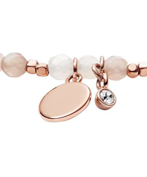 FOSSIL(フォッシル)の「フォッシル アクセサリー レディース ブレスレット JA6945791(ブレスレット・レディース・Beige・FREE)」の4枚目の写真