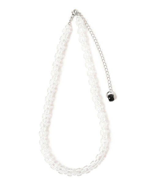 BEAMS BOY（ビームスボーイ）の「BEAMS BOY / USポニービーズ ネックレス（ネックレス・レディース・ホワイト/ブルー/グリーン・ONE SIZE）」の4枚目の写真