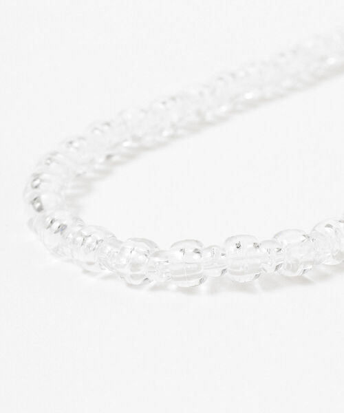 BEAMS BOY（ビームスボーイ）の「BEAMS BOY / USポニービーズ ネックレス（ネックレス・レディース・ホワイト/ブルー/グリーン・ONE SIZE）」の5枚目の写真