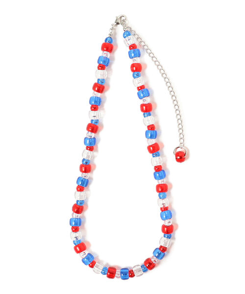 BEAMS BOY（ビームスボーイ）の「BEAMS BOY / USポニービーズ ネックレス（ネックレス・レディース・ホワイト/ブルー/グリーン・ONE SIZE）」の10枚目の写真