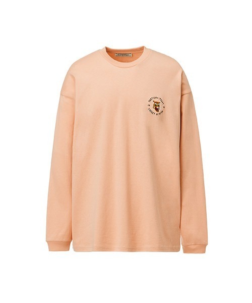 Onitsuka Tiger(オニツカタイガー)の「LONG SLEEVE GRAPHIC TEE / ロングスリーブグラフィックティー(Tシャツ/カットソー・レディース・ブラック/ピンク/ブルー/ライトピンク/オフホワイト/ライトグリーン/ライトブルー/ライトイエロー・S/M/L/XL)」の7枚目の写真