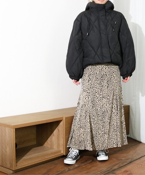 Per sist ence（パーシエンス）の「Per sist ence/パーシエンス　レオパードプリントマーメイドスカート（スカート・レディース・ベージュ・FREE）」の11枚目の写真