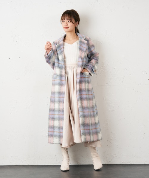 MIIA（ミーア）の「チェスターコート（チェスターコート・レディース・ブラック/ベージュ/ピンク系その他/ブラウン系その他2・FREE）」の19枚目の写真