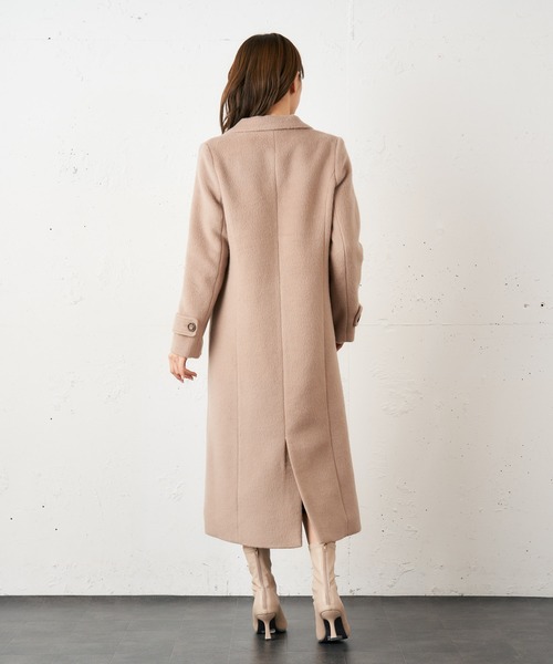 MIIA（ミーア）の「チェスターコート（チェスターコート・レディース・ブラック/ベージュ/ピンク系その他/ブラウン系その他2・FREE）」の14枚目の写真