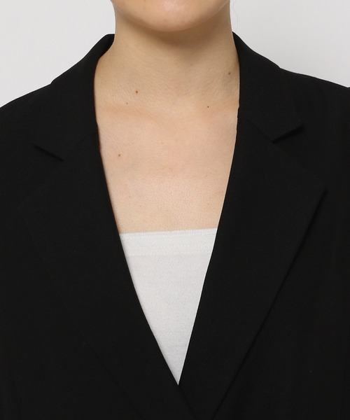 PAGEBOY（ページボーイ）の「リッチツイルセットアップジレジャケット（その他アウター・レディース・ブラック/アイボリー/グリーン/チャコールグレー・FREE）」の18枚目の写真