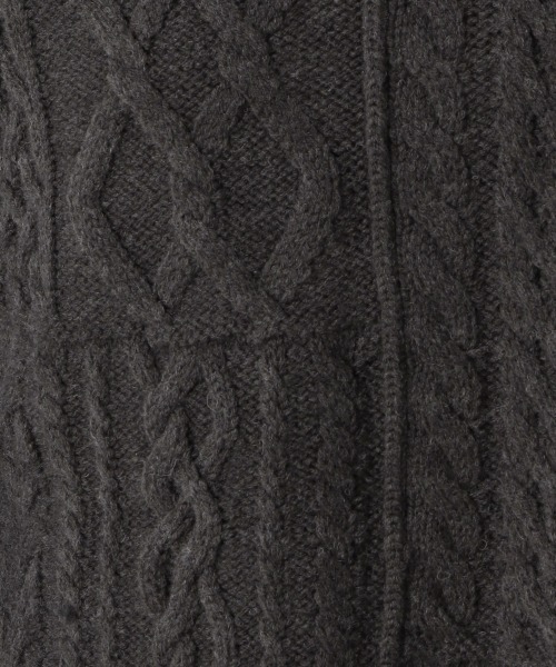 LOWRYS FARM（ローリーズファーム）の「2WAYケーブルカーディガン