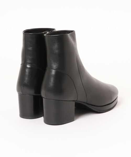 endevice（エンデヴァイス）の「プラットフォーム レザー ヒールブーツ（ブーツ・メンズ・ブラック・44/40/42）」の3枚目の写真