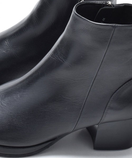 endevice（エンデヴァイス）の「プラットフォーム レザー ヒールブーツ（ブーツ・メンズ・ブラック・44/40/42）」の8枚目の写真