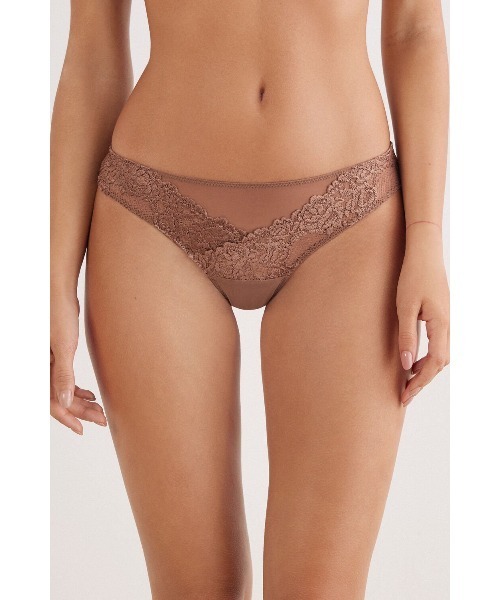 セール】Pretty Flowers ブラジリアンショーツ【フローラル柄 ソフトな