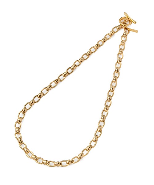 ROPE'（ロペ）の「ボリュームチェーンショートネックレス（ネックレス・レディース・ゴールド/シルバー・FREE）」の3枚目の写真