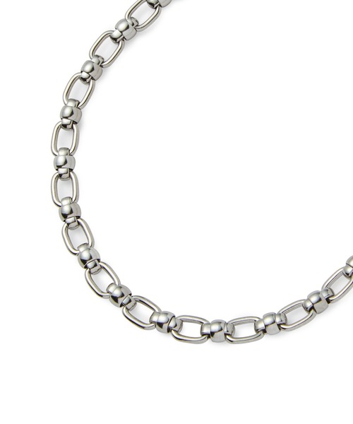 ROPE'（ロペ）の「ボリュームチェーンショートネックレス（ネックレス・レディース・ゴールド/シルバー・FREE）」の5枚目の写真