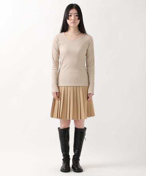 ALAND(エーランド)の「3.3Field Trip/RIBBED長袖T 2275858(Tシャツ/カットソー・レディース・アイボリー/ベージュ/カーキ/ブラック・FREE)」の17枚目の写真