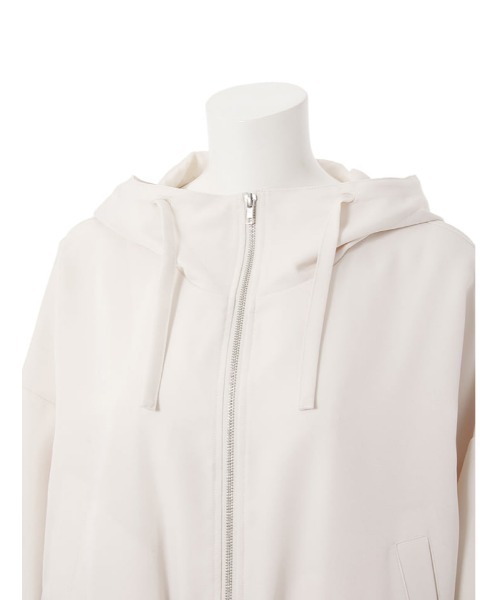 fifth（フィフス）の「ボリュームスリーブショートマウンテンパーカー（マウンテンパーカー・レディース・ブラック/アイボリー・M）」の6枚目の写真