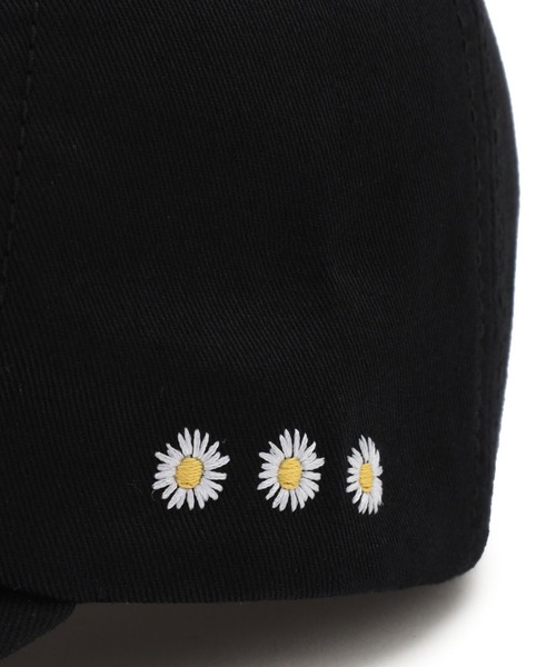 Lucien Pellat-Finet(ルシアンペラフィネ)の「【別注】lucien pellat-finet/ルシアン ペラフィネ/ Skull Tongue with DAISY CAP(キャップ・メンズ・ホワイト/グレー/ピンク・FREE)」の7枚目の写真