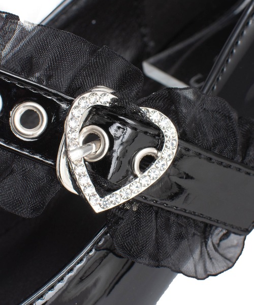 ROJITA（ロジータ）の「ハートバックルローヒール（その他シューズ・レディース・ブラック・38/36/37）」の8枚目の写真