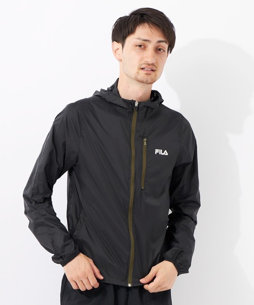 FILA(フィラ)の「【FILA:フィラ】ポケッタブルジャケット ユニセックス(ブルゾン・メンズ・ブラック/ブルー/グリーン・SMALL/MEDIUM/LARGE/X-LARGE)」の7枚目の写真