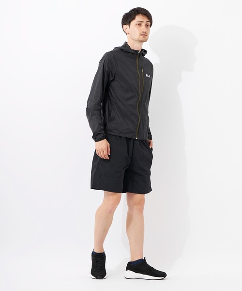 FILA(フィラ)の「【FILA:フィラ】ポケッタブルジャケット ユニセックス(ブルゾン・メンズ・ブラック/ブルー/グリーン・SMALL/MEDIUM/LARGE/X-LARGE)」の4枚目の写真