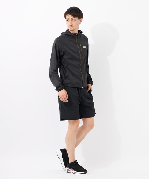 FILA(フィラ)の「【FILA:フィラ】ポケッタブルジャケット ユニセックス(ブルゾン・メンズ・ブラック/ブルー/グリーン・SMALL/MEDIUM/LARGE/X-LARGE)」の5枚目の写真