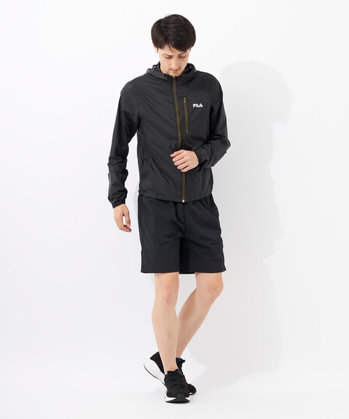 FILA(フィラ)の「【FILA:フィラ】ポケッタブルジャケット ユニセックス(ブルゾン・メンズ・ブラック/ブルー/グリーン・SMALL/MEDIUM/LARGE/X-LARGE)」の6枚目の写真