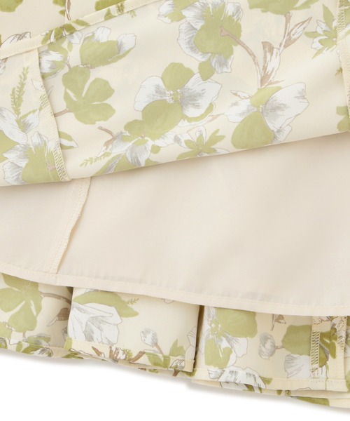 PROPORTION BODY DRESSING（プロポーションボディドレッシング）の「【美人百花5月号掲載 宇垣美里さん着用商品】フラワープリントフレアマチハイウエストスカート / 1212120402（スカート・レディース・オフホワイト/ベージュ・SMALL/MEDIUM）」の18枚目の写真