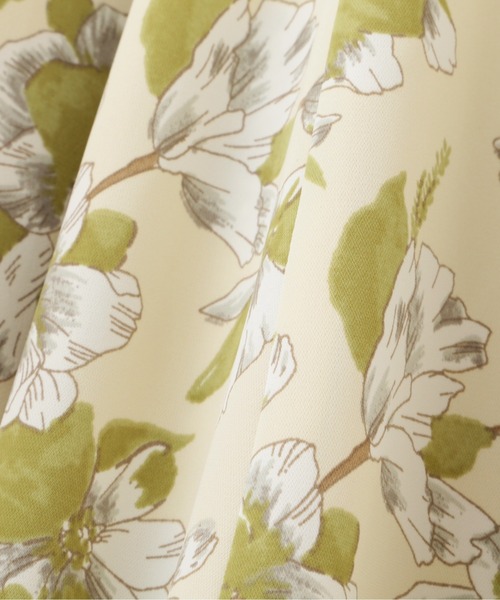 PROPORTION BODY DRESSING（プロポーションボディドレッシング）の「【美人百花5月号掲載 宇垣美里さん着用商品】フラワープリントフレアマチハイウエストスカート / 1212120402（スカート・レディース・オフホワイト/ベージュ・SMALL/MEDIUM）」の19枚目の写真