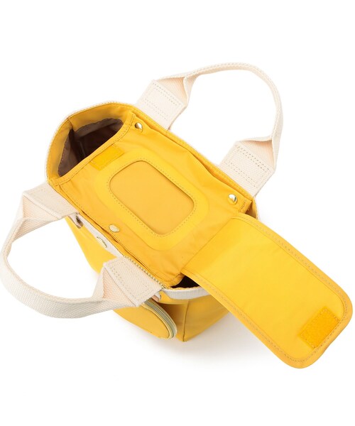 SHOO・LA・RUE(シューラルー)の「◆【撥水】丸ポーチ付ナイロンミニトート(トートバッグ・レディース・ピンク系その他/ブラック/カーキ/イエロー・00)」の9枚目の写真