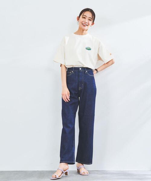 KELTY(ケルティ)の「KELTY(ケルティ)別注マウンテンイラストTシャツ#(WEB限定カラー)(Tシャツ/カットソー・レディース・ブラック/イエロー/ナチュラル/ロイヤルブルー・M/L)」の8枚目の写真