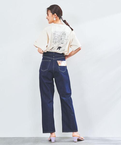 KELTY(ケルティ)の「KELTY(ケルティ)別注マウンテンイラストTシャツ#(WEB限定カラー)(Tシャツ/カットソー・レディース・ブラック/イエロー/ナチュラル/ロイヤルブルー・M/L)」の9枚目の写真