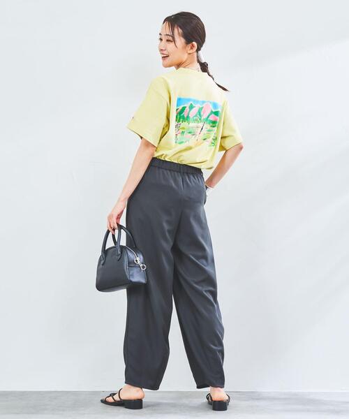 KELTY(ケルティ)の「KELTY(ケルティ)別注マウンテンイラストTシャツ#(WEB限定カラー)(Tシャツ/カットソー・レディース・ブラック/イエロー/ナチュラル/ロイヤルブルー・M/L)」の21枚目の写真