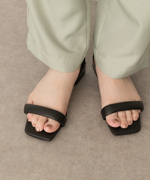 RODE SKO(ロデスコ)の「『MADE IN JAPAN』アンクルストラップサンダル(サンダル・レディース・アイボリー/ブラック・36/37/38)」の7枚目の写真