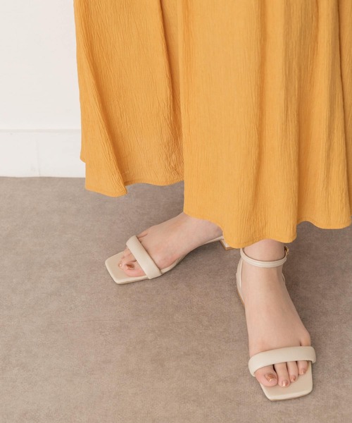 RODE SKO(ロデスコ)の「『MADE IN JAPAN』アンクルストラップサンダル(サンダル・レディース・アイボリー/ブラック・36/37/38)」の14枚目の写真