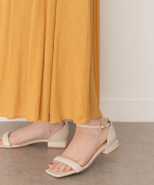 RODE SKO(ロデスコ)の「『MADE IN JAPAN』アンクルストラップサンダル(サンダル・レディース・アイボリー/ブラック・36/37/38)」の11枚目の写真